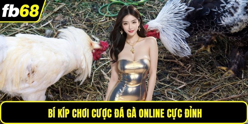 Bí kíp chơi cược đá gà online cực đỉnh