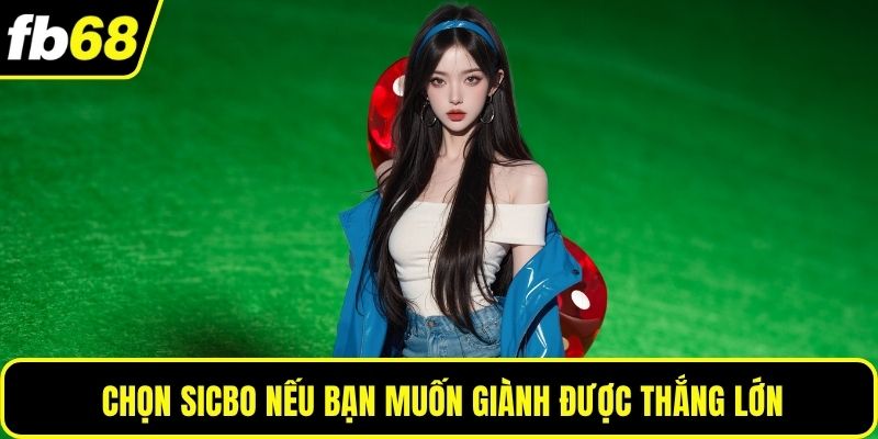 Chọn sicbo nếu bạn muốn giành được thắng lớn