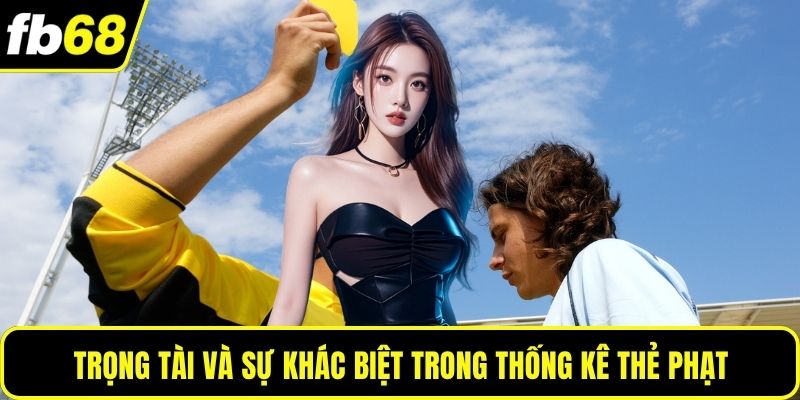 Trọng tài và sự khác biệt trong thống kê thẻ phạt