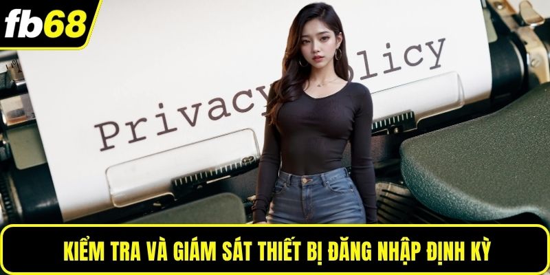 Kiểm tra và giám sát thiết bị đăng nhập định kỳ